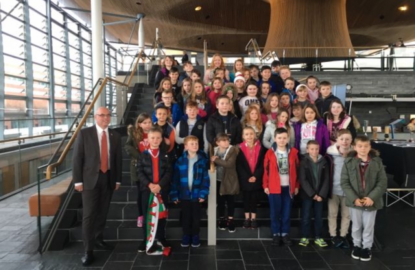 Local Pupils in the Assembly