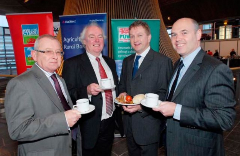 Preseli Pembrokeshire AM Paul Davies recently attended the launch of Farmhouse Breakfast Week in Wales.