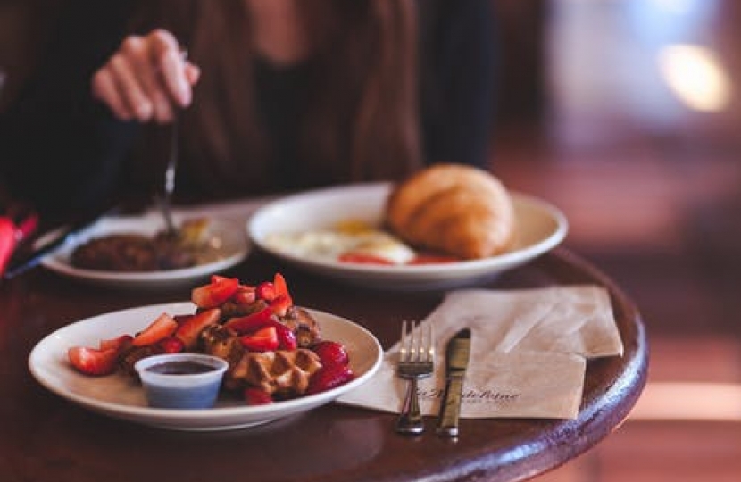 WELSH Conservatives today demanded that the Assembly Government review the value for money of its free school breakfast scheme after it emerged they are spending more than £8mn on the initiative.