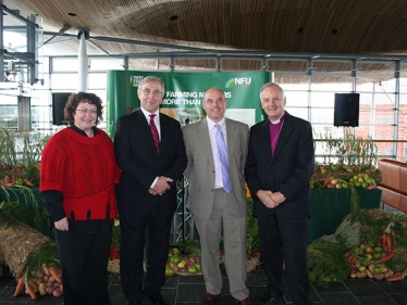 Sponsoring an event hosted by NFU Cymru, local Assembly Member Paul Davies paid tribute to the hard work of Welsh farmers and high quality of produce produced in Wales every year